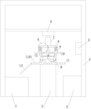 一种橡胶密封件的冲切装置的制作方法