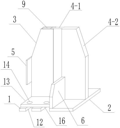 一种管式屋架变形安装座体的制作方法