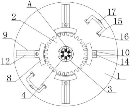 一种大型轴类齿轮加工高效率自定心检测夹具的制作方法