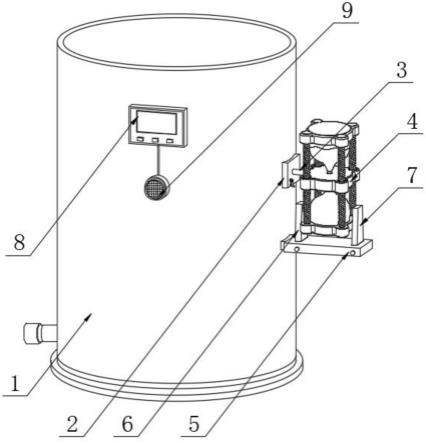 一种乳液半成品的计时型静置桶的制作方法