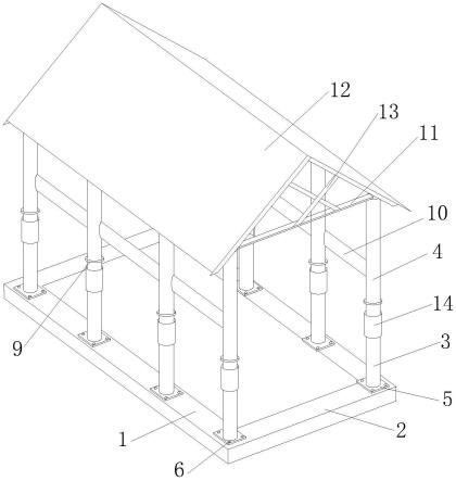 一种抗震型钢结构厂房骨架的制作方法