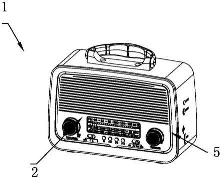 收音机外部结构图片