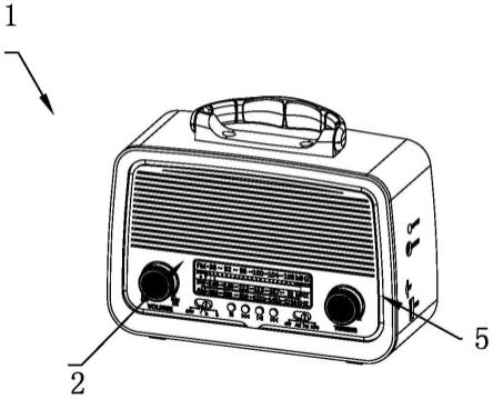 复古收音机结构图图片