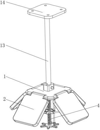 一种折叠式LED吊灯的制作方法