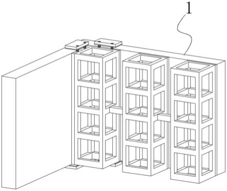 一种可定位的钢结构桁架与内墙连接固定结构的制作方法