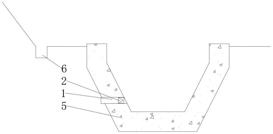 一种用于高地下水输水渠道边墙的排水装置的制作方法