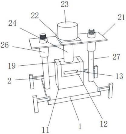 一种方管钢梁加工用的定量定型冲压机床的制作方法