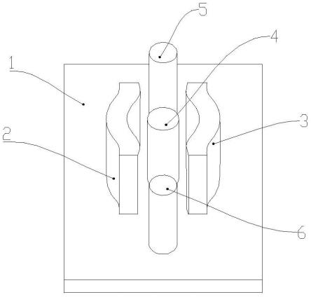 一种耳迫弹线模具的制作方法