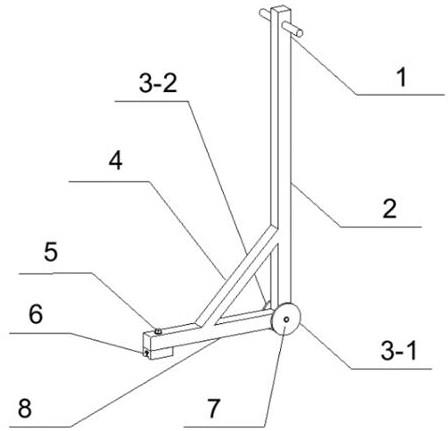 一种地热井盖快速拔起支撑装置的制作方法