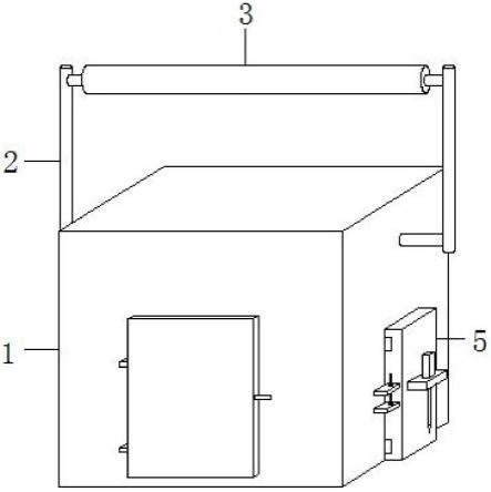 一种用于建筑工程检测的便携式测量尺的制作方法