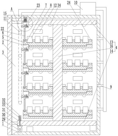 玉米种子选育用培育装置的制作方法