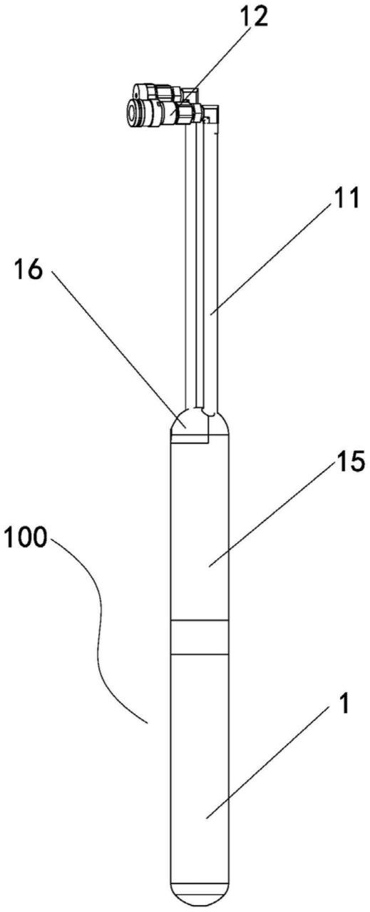 一种液压振捣棒手持硬棒结构的制作方法