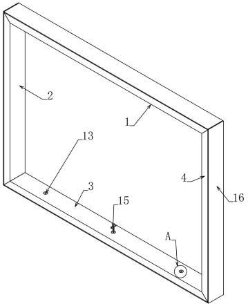 一种具有密封结构的防火型铝合金门窗的制作方法