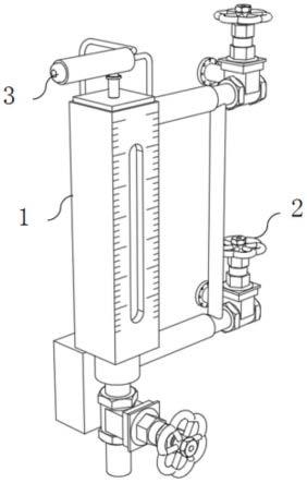 锅炉双色水位计结构图片