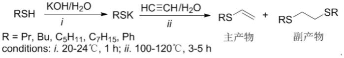 1,2-双硫基乙烷化合物的制备方法与流程