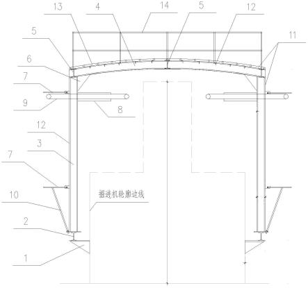 一种隧道暗挖支护台架装置的制作方法