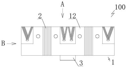 直线电机定子绕组的结构总成及定子绕组轨道安装方法与流程