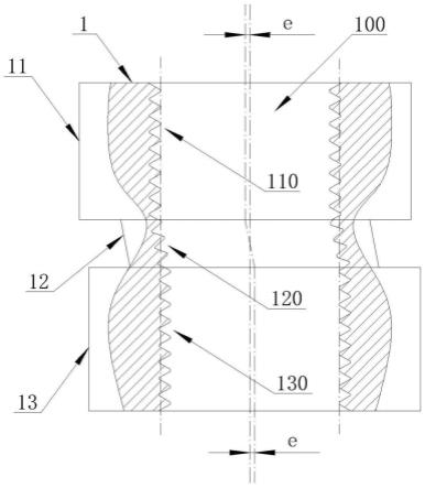 三轴自锁螺母以及定值变形拉力器的制作方法