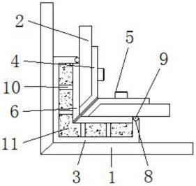 一种建筑阴角加强结构的制作方法