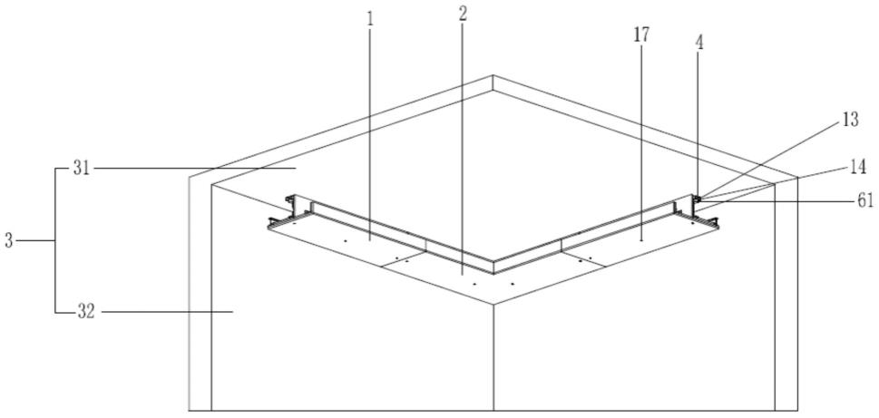一种可调节装配式吊顶结构的制作方法