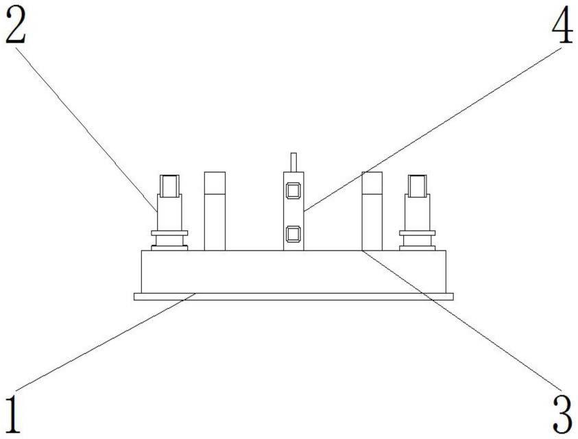 一种车辆车桥桥壳加工机床夹具结构的制作方法