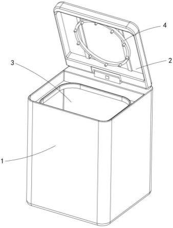 消毒垃圾桶零件图图片