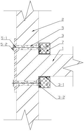 一种带预紧力的装配式构造柱加固结构的制作方法