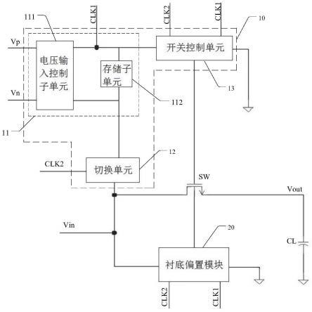 一种栅极自举开关电路及其控制方法与流程