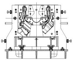 一种柴油机机体铸造时冷铁的安装装置的制作方法