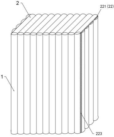 一种长方体整体缓冲气柱袋结构的制作方法