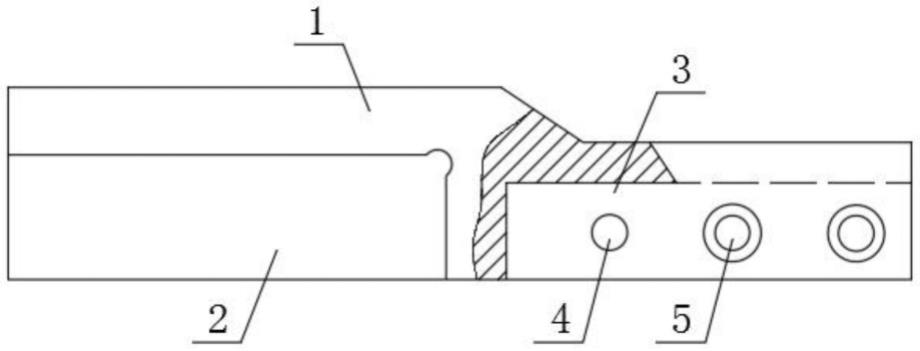 一种加工大直径平面U形深槽辅助刀夹装置的制作方法