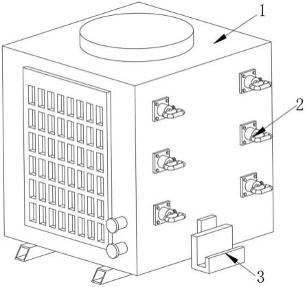 一种工业加工生产用高温热泵机组的制作方法