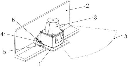 一种AGV激光雷达安装结构的制作方法
