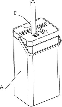 一種清汙分離平板拖把清潔工具的製作方法