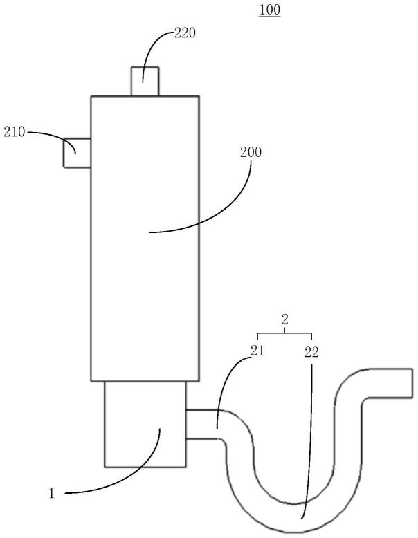 水氣分離器尾部過濾機構,氫燃料電池系統及氫能汽車的製作方法