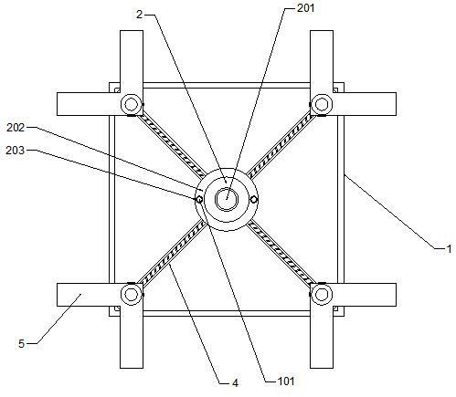 一种建筑钢结构龙骨连接结构