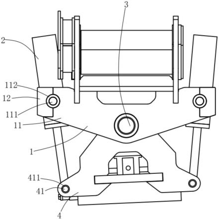 一种侧夹桩机的偏摆装置及侧夹桩机的制作方法