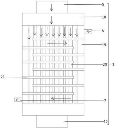 一种用于空气压缩机内部的余热吸收冷却器的制作方法