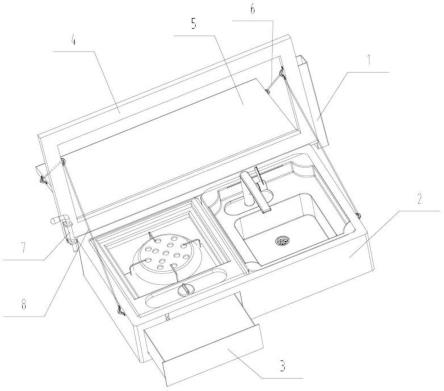 一种可折叠翻转扩展厨具的制作方法