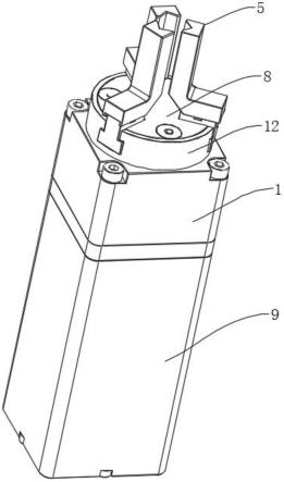 一种小型电动夹爪的制作方法