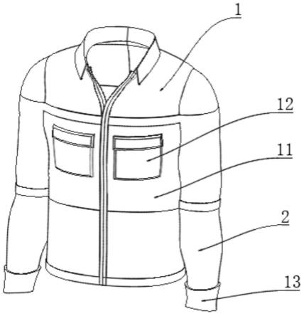 環衛工人冬季作業保暖的功能性恆溫控溫工作服的製作方法