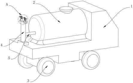 一種高速公路養護高效灑水車的製作方法