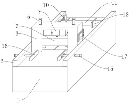 一种建筑房建施工用管材切割装置的制作方法