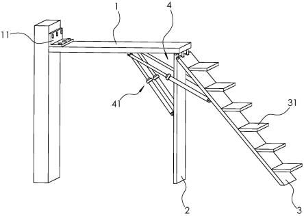 一种房屋建筑施工外防护支架的制作方法