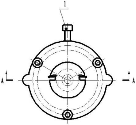 一种带偏心槽结构凸轮轴相位角检测夹具的制作方法