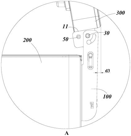 铰链装置及冷柜的制作方法