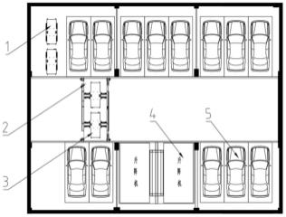 一种跨层跨巷道泊车搬运器更换系统的制作方法