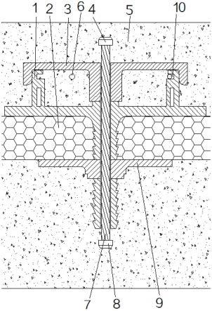 一种锁扣式现浇墙体内置保温系统限位连接固定件的制作方法