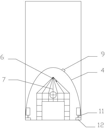 一种煤矿井罐笼自动灭火装置的制作方法