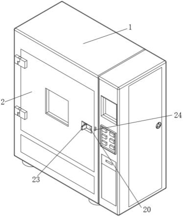 一种建筑材料检测用试验箱的制作方法